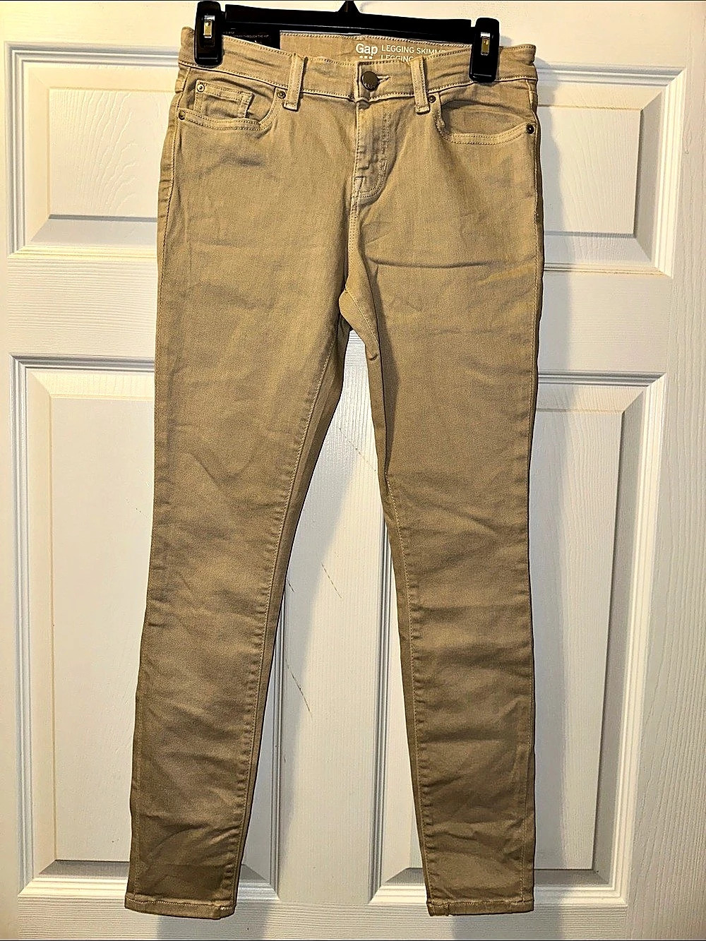 NWT Women’s Gap Legging Skimmer Beige Skinny Jeans - Size 0 (25)